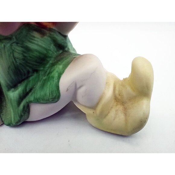 Homco Elf Figurine #5213 Made In Taiwan Hand-Painted Ceramic Vintage Collectible - Picture 6 of 11